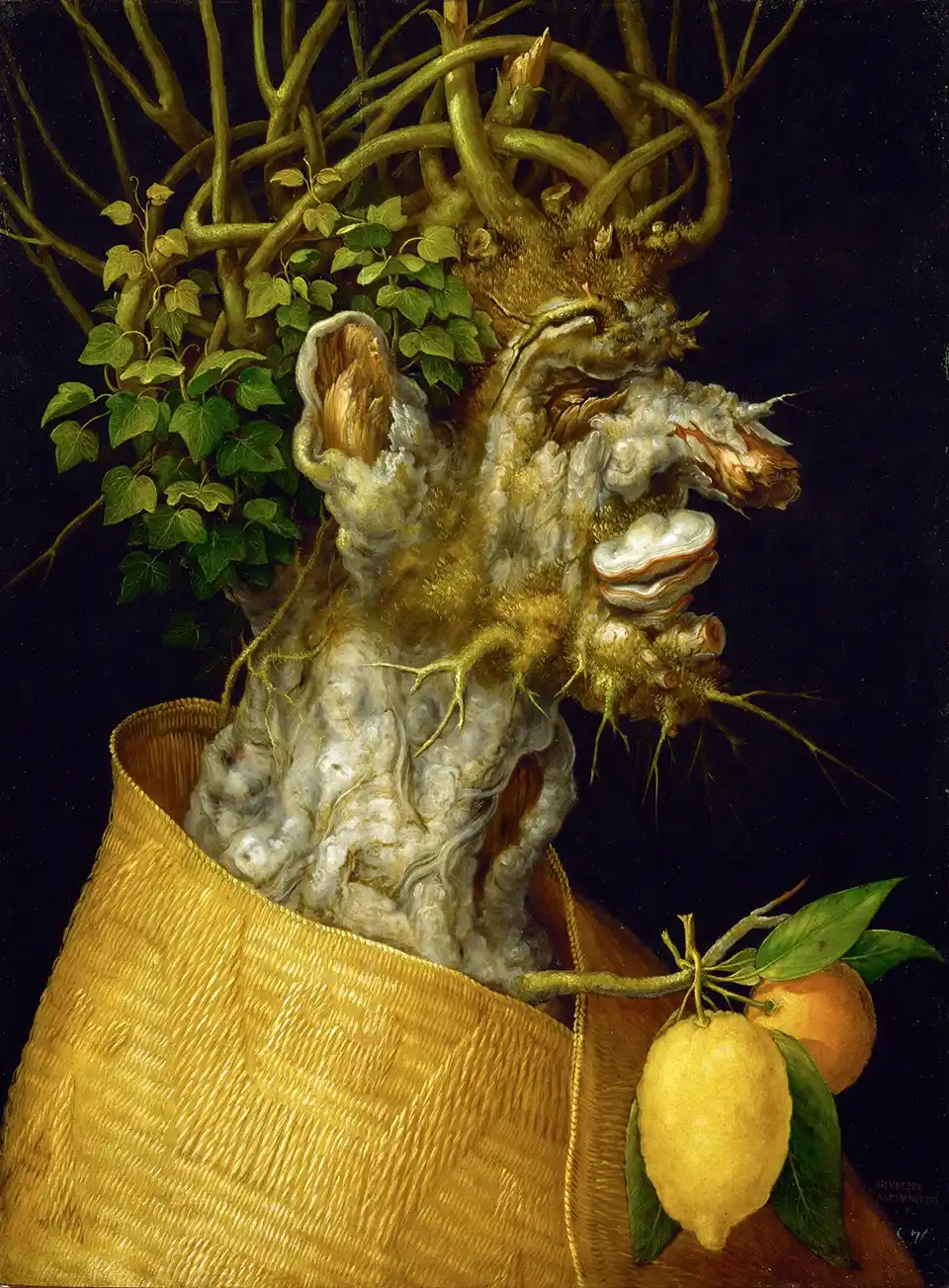 Winter, allegory